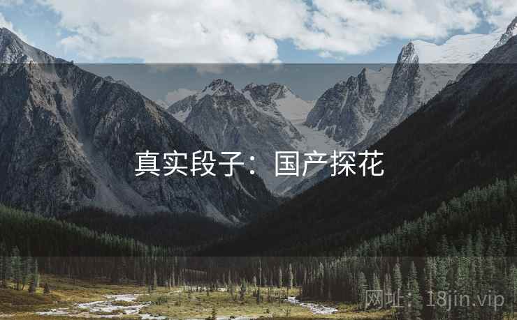 真实段子:国产探花