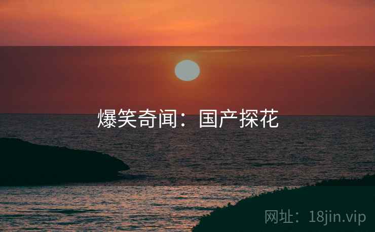 爆笑奇闻:国产探花