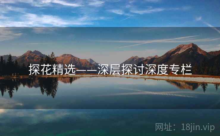 探花精选——深层探讨深度专栏