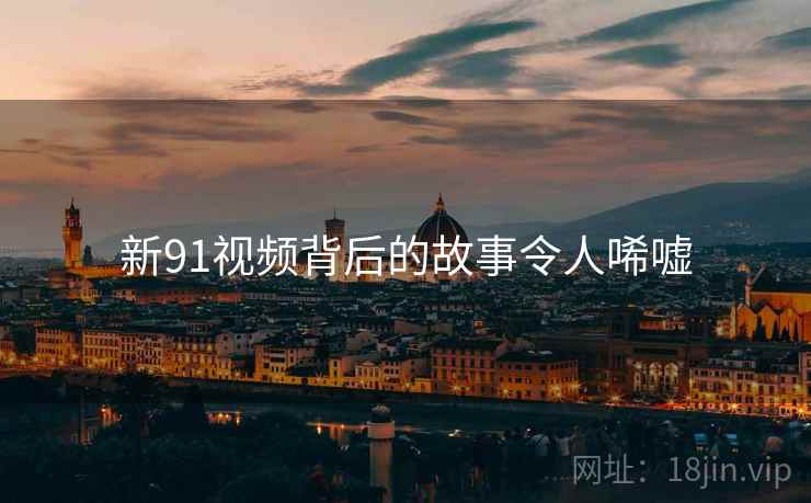 新91视频背后的故事令人唏嘘