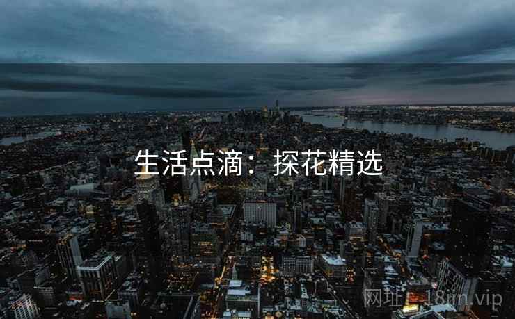 生活点滴:探花精选
