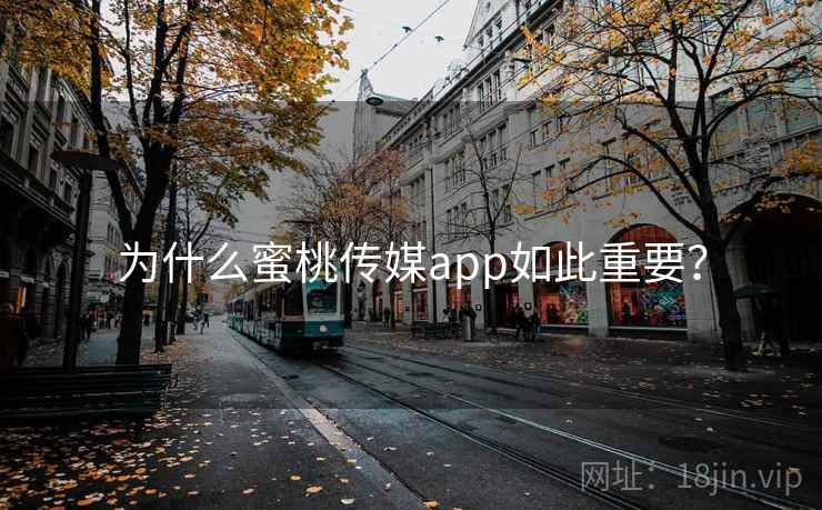 为什么蜜桃传媒app如此重要?