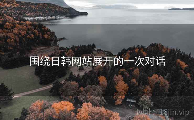 围绕日韩网站展开的一次对话