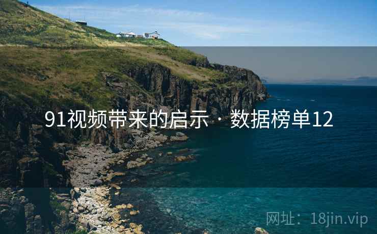 91视频带来的启示 · 数据榜单12