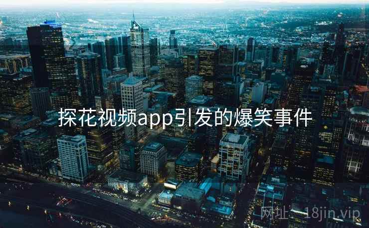 探花视频app引发的爆笑事件